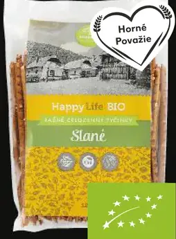 Happy Life BIO Ražné celozrnné tyčinky