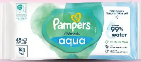 Pampers vlhčené utierky Aqua