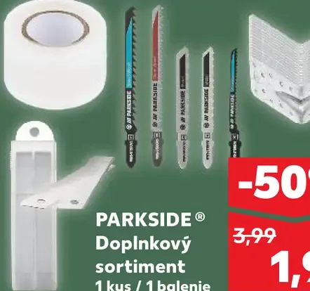 Parkside Doplňkový sortiment