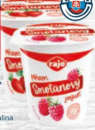 Rajo Nám smotanový jogurt ochutený