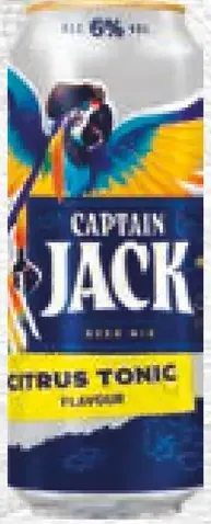Captain Jack Citrus Tonic Pivo plechovka