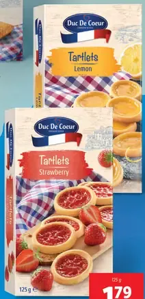 Duc De Coeur Tartlets Lemon