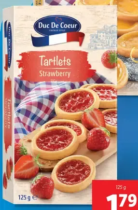 Duc De Coeur Tartlets Strawberry