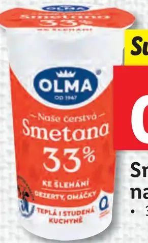Olma Smotana na šľahanie