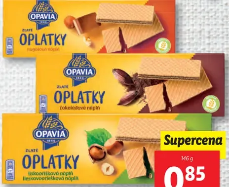 Opavia Zlaté oplátky