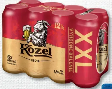 Velkopopovický Kozel 12° plechovka