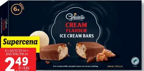 Gelatelli zmrzlinové tyčinky