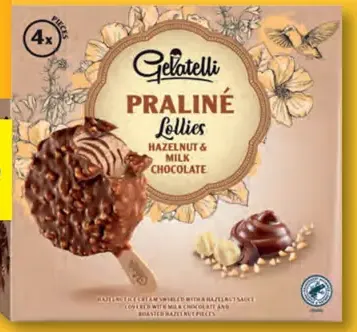 Gelatelli Mrazený krém s lentilkami