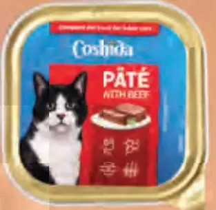 Coshida paštéta pre mačky