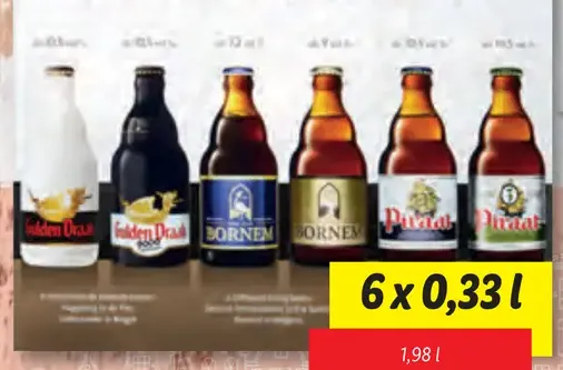 Mix belgických pív plechovka