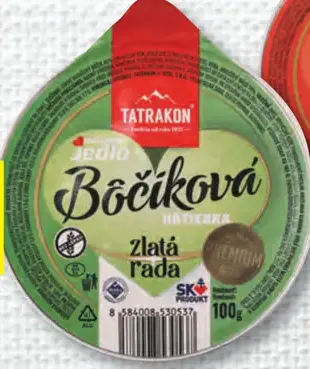 Tatrakon Bočiková nátierka/Jedlo Pali paštéta