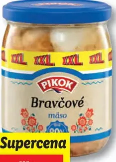 Pikok Bravčové mäso v skle
