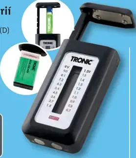 Tronic Tester batérií