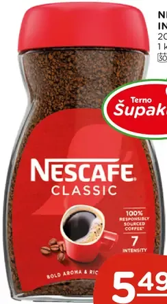 Nescafé instantná káva Classic