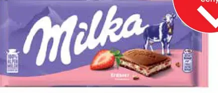 Milka čokoláda jahodová