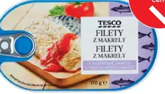 Tesco filety z makrely v paradajkovej omáčke