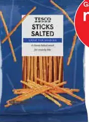 Tesco solené tyčinky