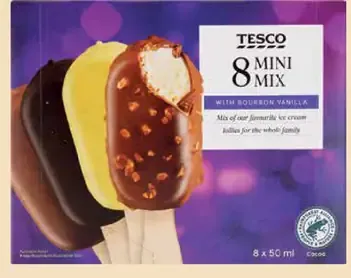 Tesco Mini Mix mrazený krém