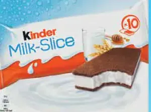 Kinder Piškótové rezy s mliečnou náplňou