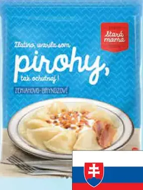 Stará Mama Pirohy so zemiakovo-bryndzovou náplňou