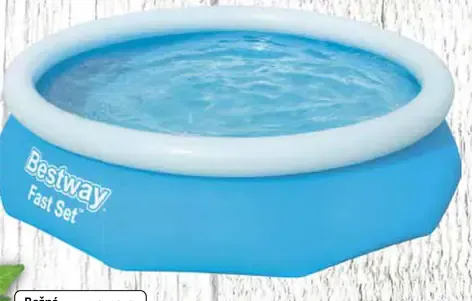 Bestway Fast Set nafukovací kruhový bazén