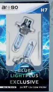 Aroso žiarovka do auta H7 Light Plus blue