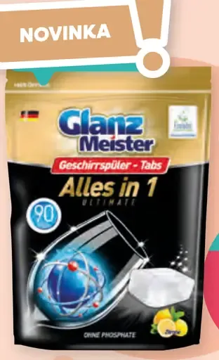 Glanz Meister tablety do umývačky riadu