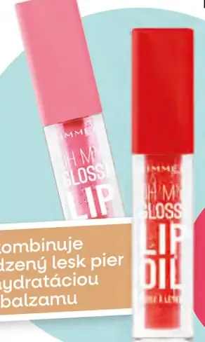 Rimmel London olej na pery Oh My Gloss!
