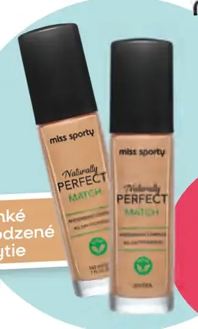 Miss Sporty Naturally Perfect Match make-up