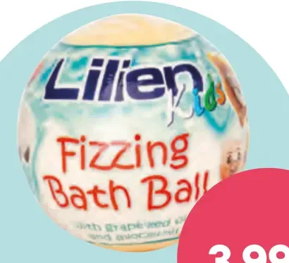 Lilien Kids šumivá guľa do kúpeľa