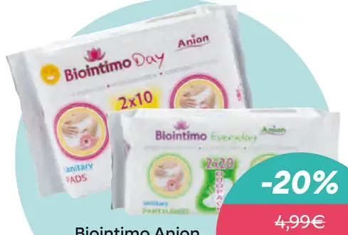 Biotintimo Anion vložky Ultra