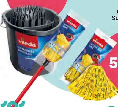 Vileda vedro Supermočo  Vileda mop Supermočo Soft