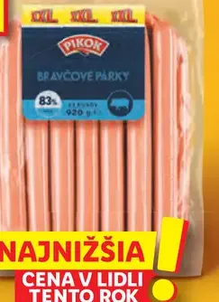 Bravčové párky