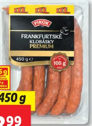 Pikok Bravčové párky