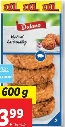 Dulano Mäsové fašírky