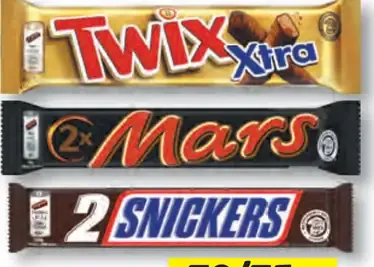 Snickers/Mars/Twix