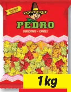 Pedro gumené medvedíky