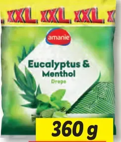 Amanie mentolové cukríky