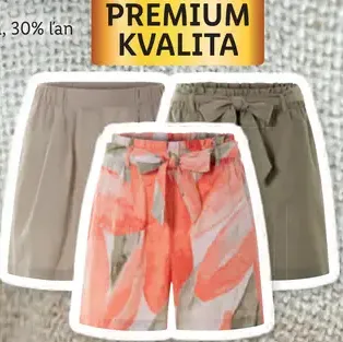 Esmara Šortky s ľanom