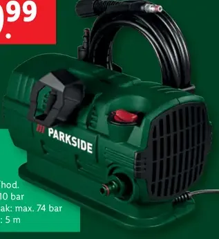 Parkside čerpadlo na dažďovú vodu