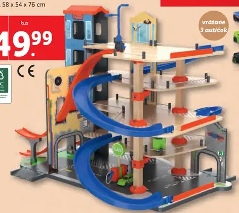 Playtive Poschodová garáž