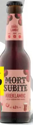 Mort Subite Kriek Lambic pivo 12°