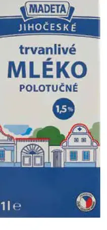 Madeta mlieko 1,5%