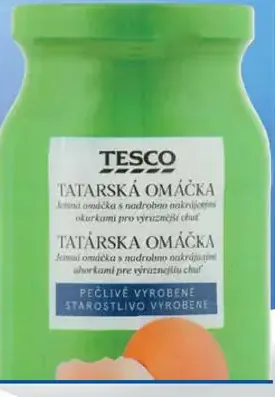 Tesco tatárska omáčka