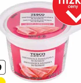 Tesco smotanová nátierka so šunkou