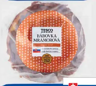 Tesco bábovka mramorová