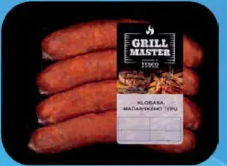 Tesco Grill Master maďarská klobása