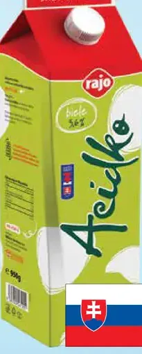 Rajo Acidko Biele 3,6%