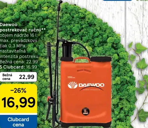 Daewoo postrekovač ručný
