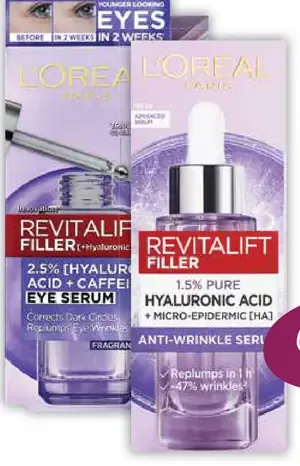 L'Oréal Paris Revitalift Filler očné sérum